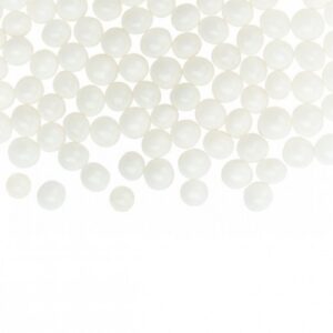 Suhkrupärlid pehmed Lumivalged 25g