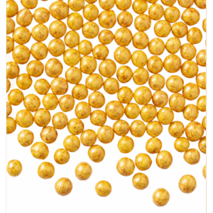 Suhkrupärlid pehmed Kuldsed 25g