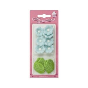 Lilled sinised + lehed 12tk