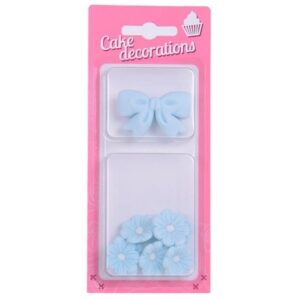 Lipsud ja lilled sinised 9tk