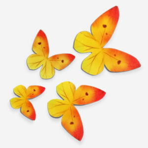 Vahvliliblikad kollased 12tk