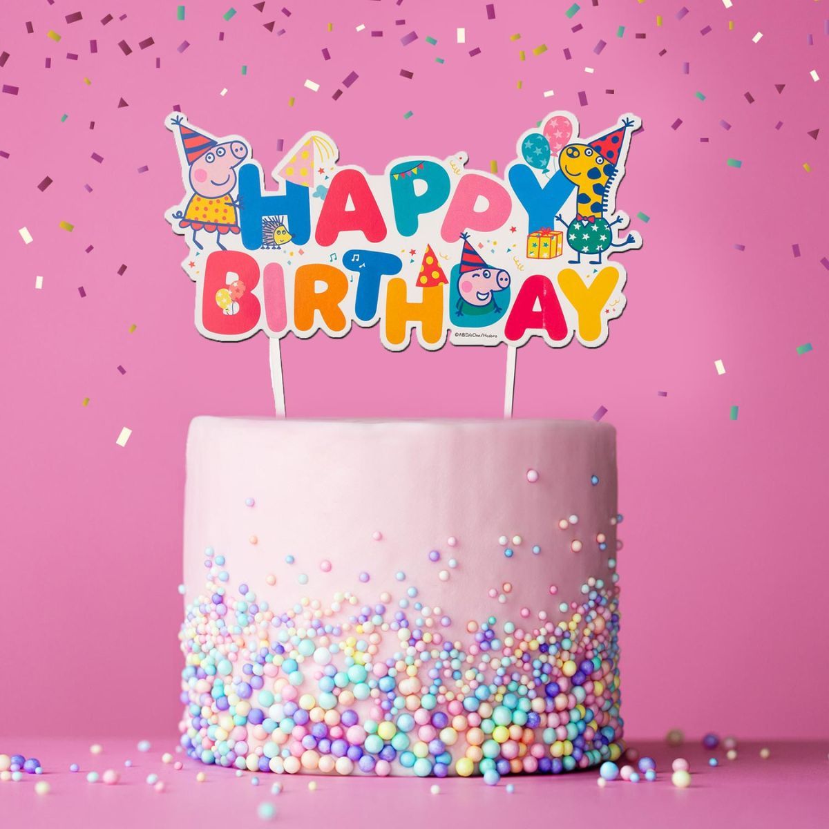 Topper Peppa Pig Happy Birthday - Image 2