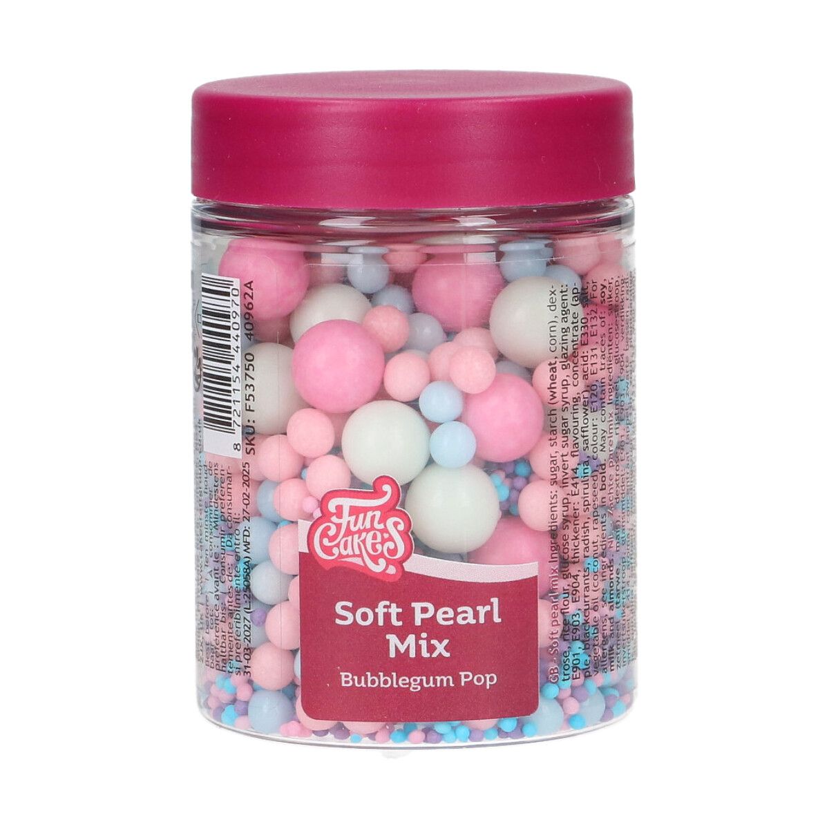 Suhkrupärlid mix Bubblegum Pop 80g