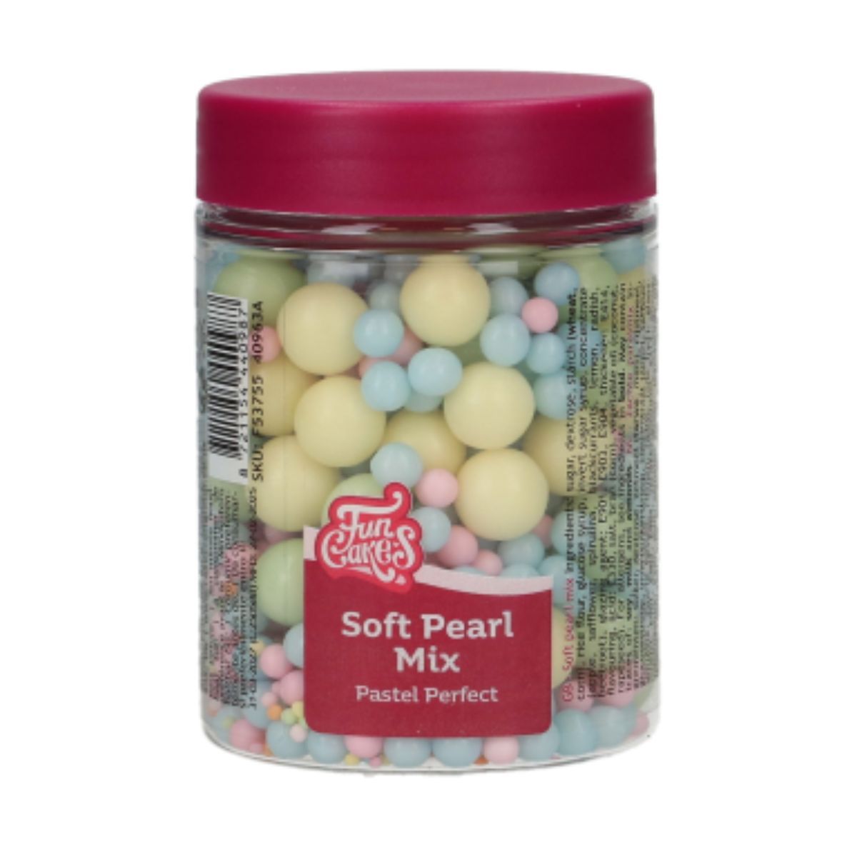 Suhkrupärlid mix Pastel Perfect 80g