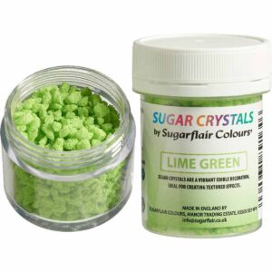 Suhkrukristallid Sugar Sprinkles Lime Green/laimiroheline 45ml