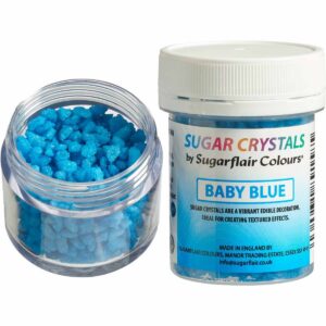 Suhkrukristallid Sugar Sprinkles Baby Blue/beebisinine 45ml