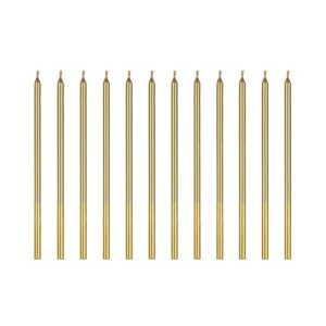 Küünlad kuldsed 12tk