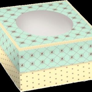 Tordikarp 28*28*14cm värviline aknaga