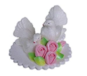 Tuvid alusel Roosa roosiga suhkrust