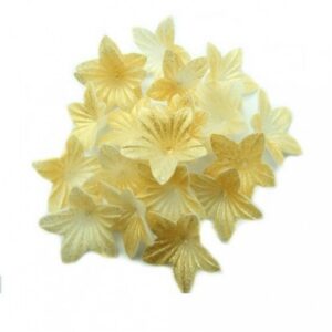 Vahvlililled mini kuldse varjundiga 50tk