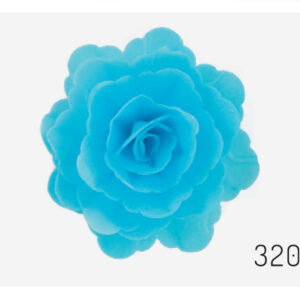 Vahvliroos suur sinine 3tk +6 lehte