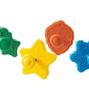 Küpsise ja suhkrumassi pressvormid Jõulud 4tk