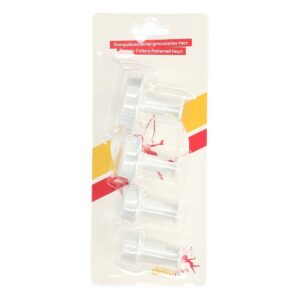 Pressvorm Südamed mustriga 4tk