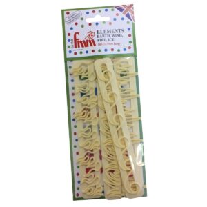 Plastplaadid Elements Tappit Set/4 maa, tuul, tuli, jää