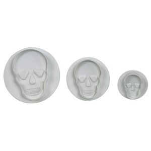 Pressvormid pealuud Skull 3tk