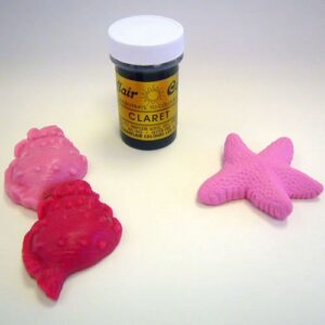 Bordoo punane (Claret) toiduvärv pastana 25g