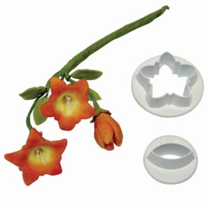 Plastlõikur Trompetlille õis ja leht 2tk