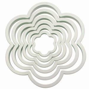 Plastlõikur Lilled 6tk