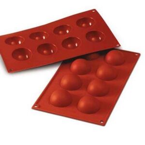 Küpsetusvorm poolpallid 8tk