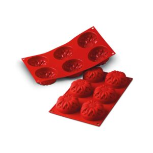 Küpsetusvorm Päevalill silikoonist 6tk