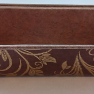 Ühekordne küpsetusvorm pruun/kuld 199x73