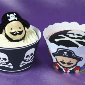 Iluümbrised muffinitele Piraadid 12tk