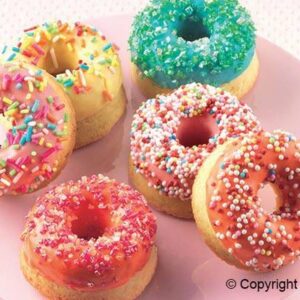 Küpsetusvorm silikoonist väikesed sõõrikud