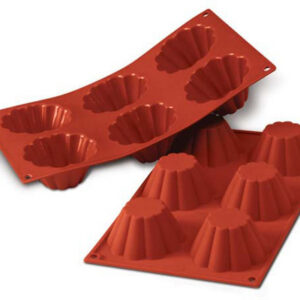 Silikoonvorm Canellate 6tk