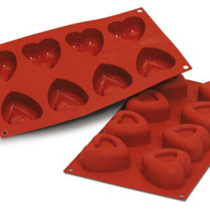 Silikoonvorm südamed Passion 8tk