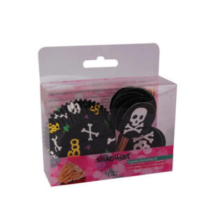 Muffinipaberid piraat 24tk+ kaunistustikud 24tk