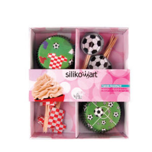 Muffinipaberid Jalgpall 24tk+ kaunistustikud 24tk