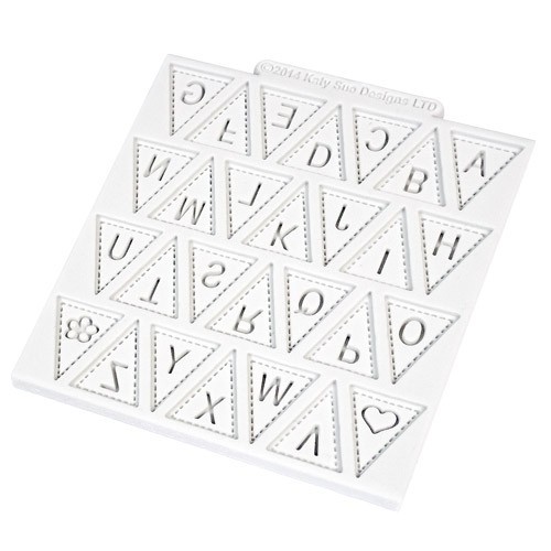 Silikoonvorm Tähestik lipukestel