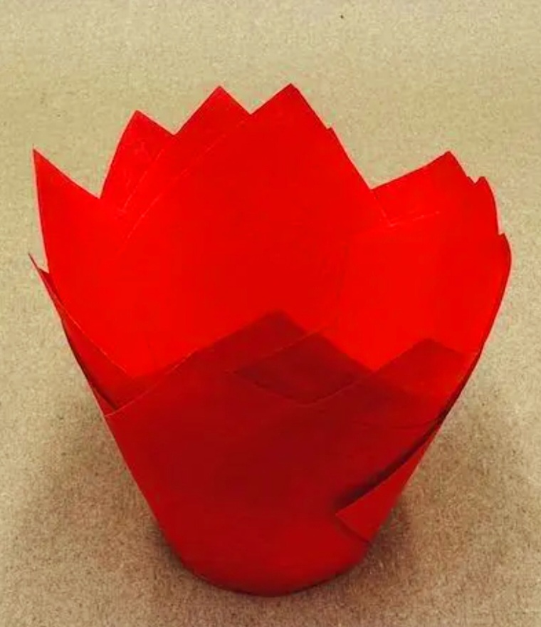 Muffinitulp Punane 25tk