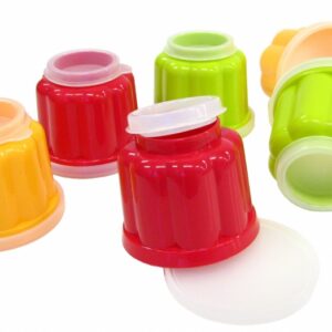 Pudinguvormid plastist 6tk