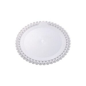 Koogialus plastist pitsiäärega ümmargune 38cm