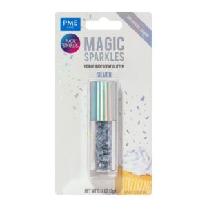 Sädelev pulber hõbe Magic Sparkles Silver 3g