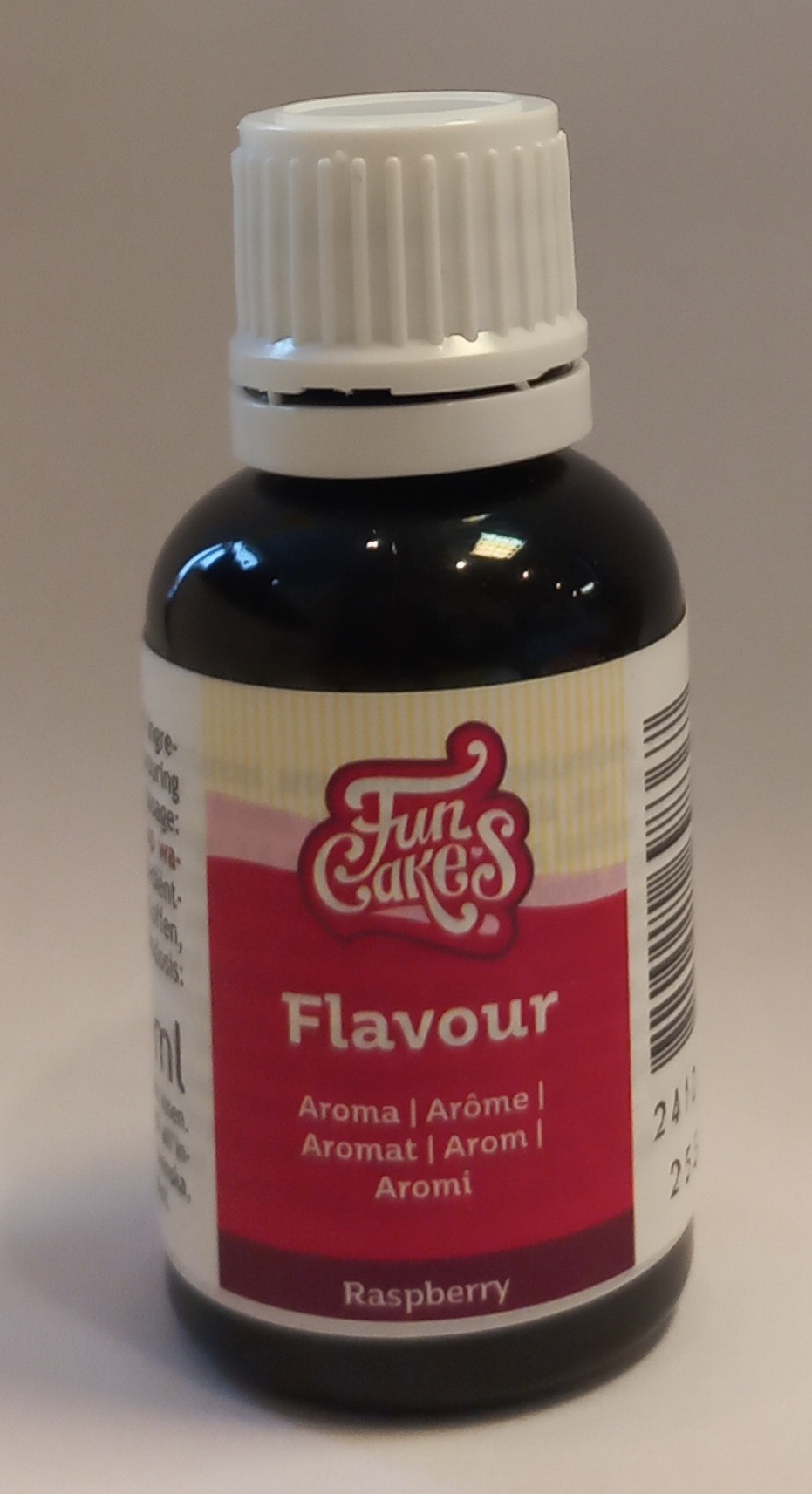 Naturaalne vaarika maitseaine 30ml Parim enne 24-10-2025