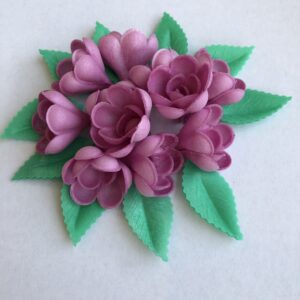 Vahvlilill roos väike lilla10tk+10lehte