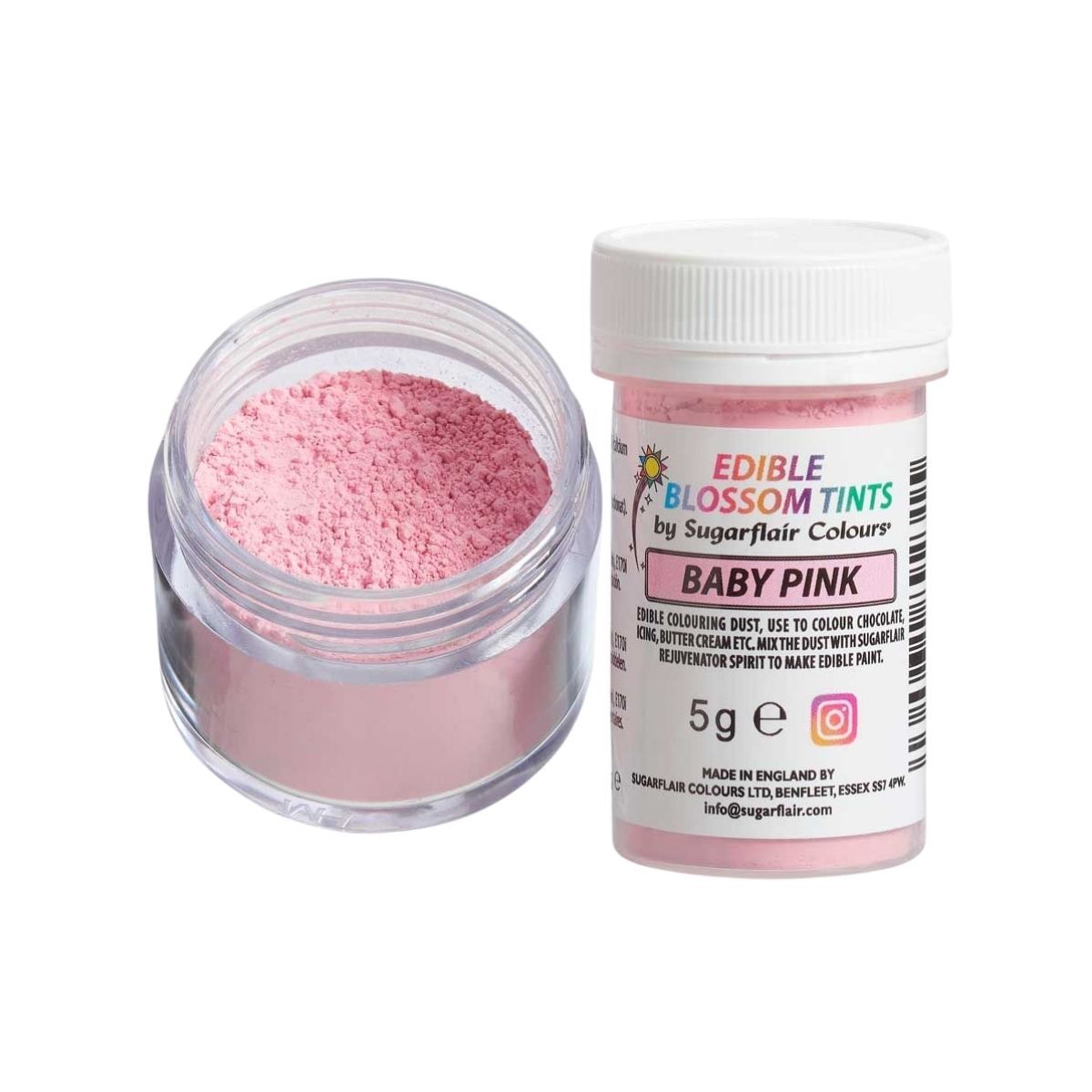 Beebi roosa/ Baby Pink toiduvärv pulbrina 5g