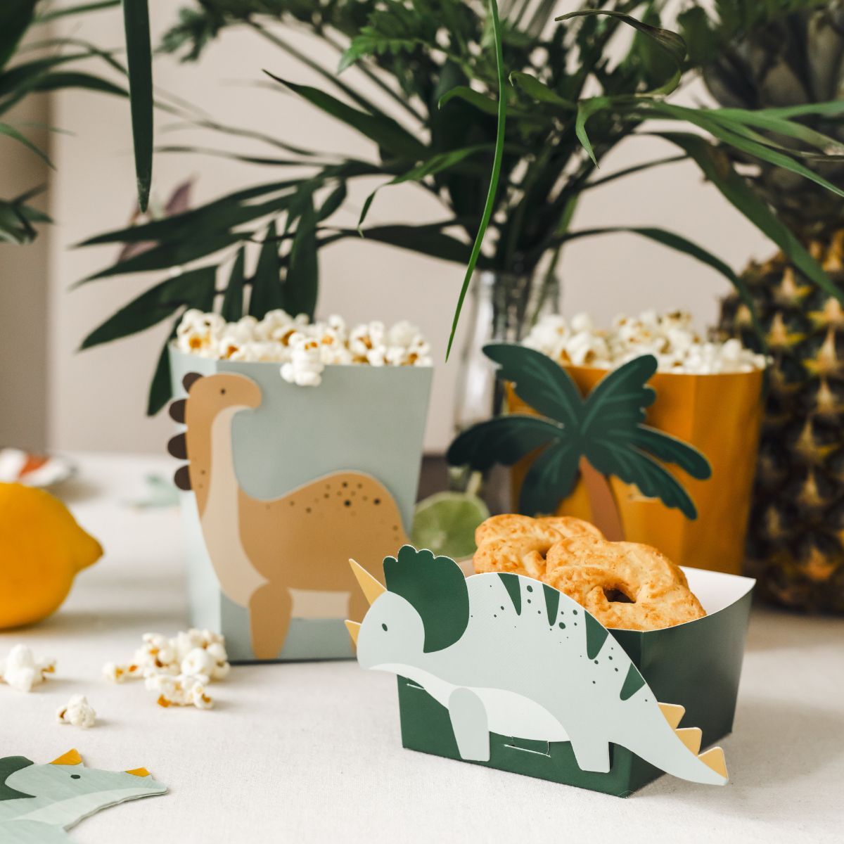Paberkarp Dinosaurus volditav 6tk PartyDeco